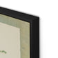 Sage Meadow Rue Canvas Floater Framed / 21.5 x 32 in / Black