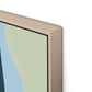 Walking No. 2 Canvas Floater Framed / 24 x 32 in / Natural Maple