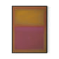 Composition Deep Canvas Floater Framed / 24 x 32 in / Black