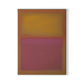 Composition Deep Canvas Floater Framed / 24 x 32 in / White