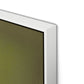 Composition Verdant Canvas Floater Framed / 24 x 32 in / White
