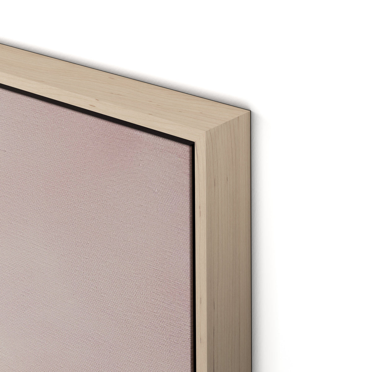 Serengeti Release Canvas Floater Framed / 24 x 32 in / Natural Maple