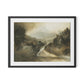 Markham Framed Paper / 32 x 24 in / Black