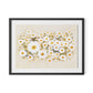 Chorus of Daisies Framed Paper / 32 x 24 in / Black