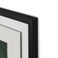 Wildflower Constellations XIX with border Framed Paper / 32 x 24 in / Black