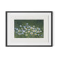 Wildflower Constellations XIX with border Framed Paper / 32 x 24 in / Black