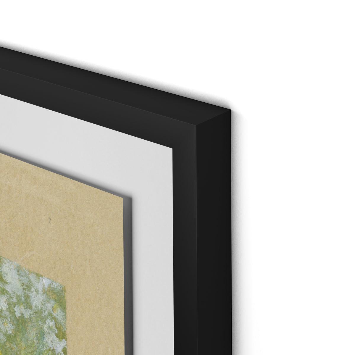 Chorus of Daisies IV Framed Paper / 32 x 24 in / Black