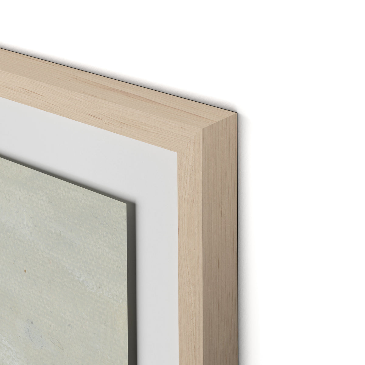 Monterey Sailboats Framed Paper / 32 x 27 in / Natural Maple