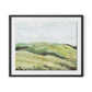 Hillside Framed Paper / 32 x 26.5 in / Black
