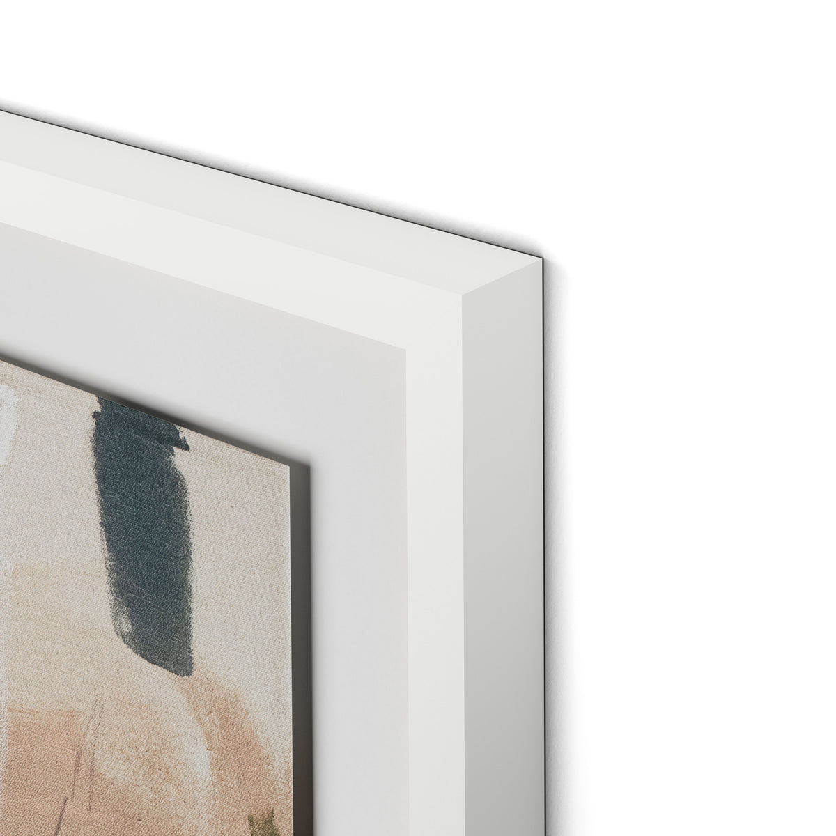 Girls Just Wanna Have Fun Framed Paper / 32 x 32 in / White