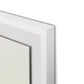 Sea Sage Framed Paper / 32 x 32 in / White