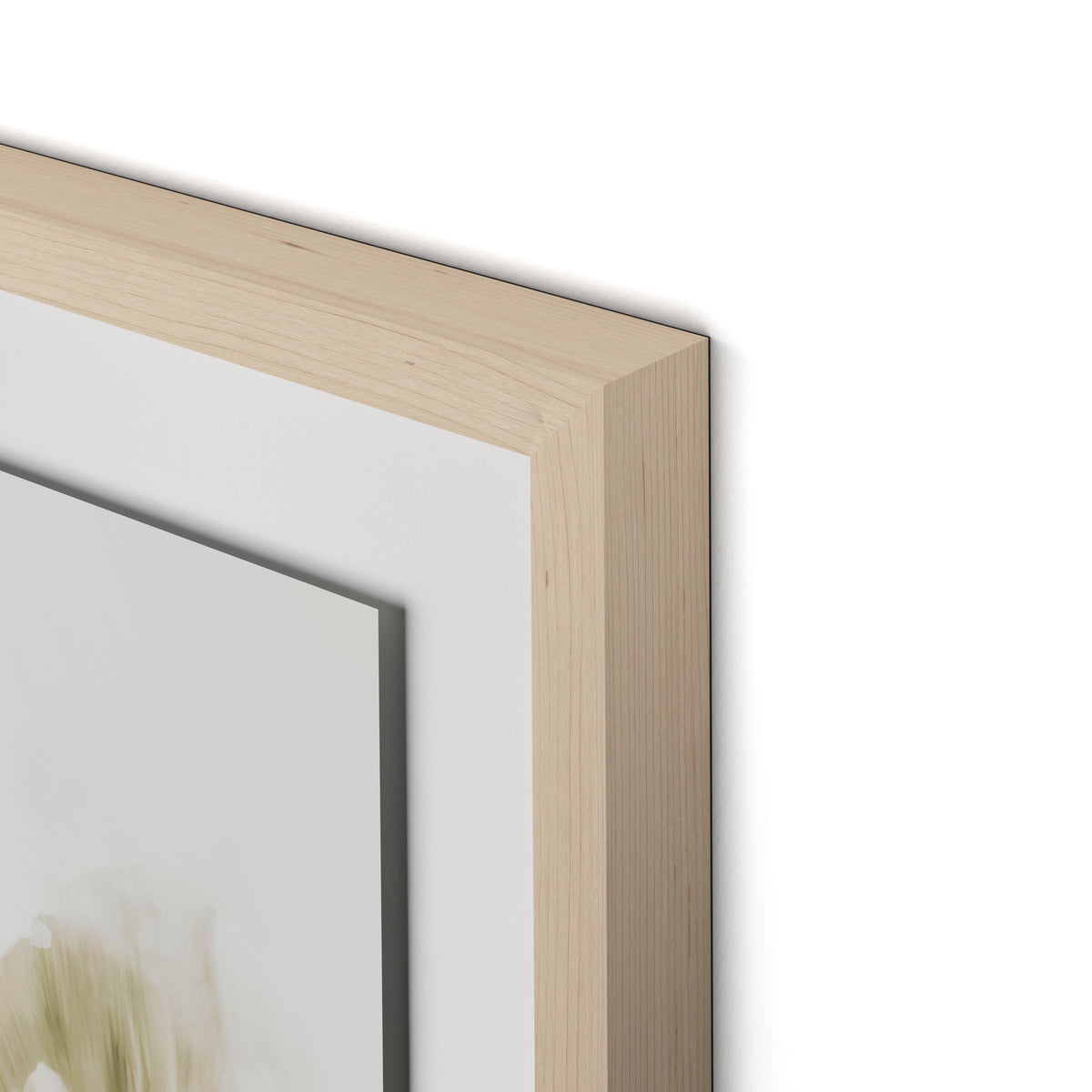 Hayden Framed Paper / 32 x 32 in / Natural Maple