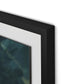 Geo Framed Paper / 32 x 32 in / Black