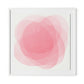 Rose I Framed Paper / 32 x 32 in / White