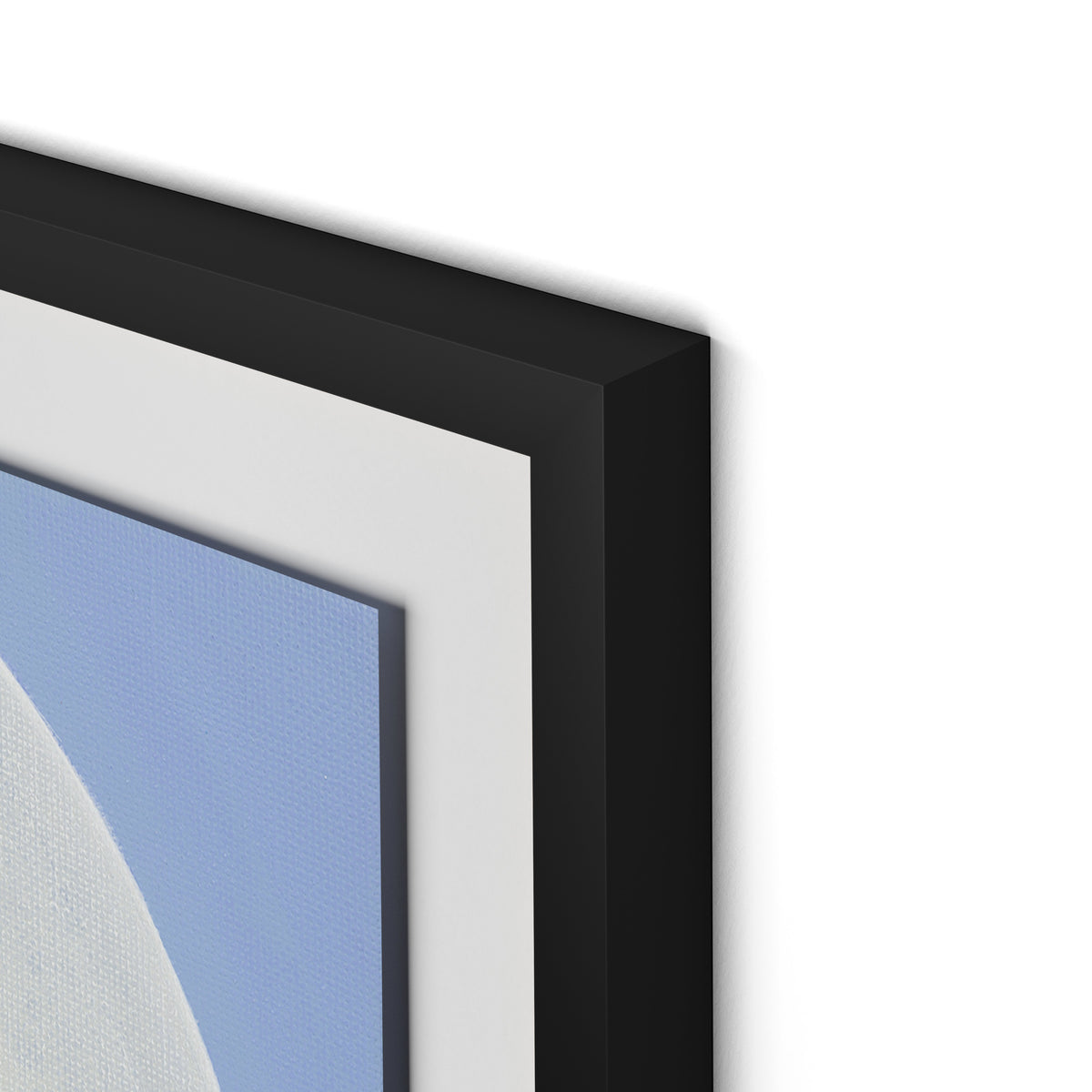 Pearl Framed Paper / 32 x 32 in / Black