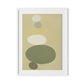 Evergreen II Framed Paper / 24 x 32 in / White