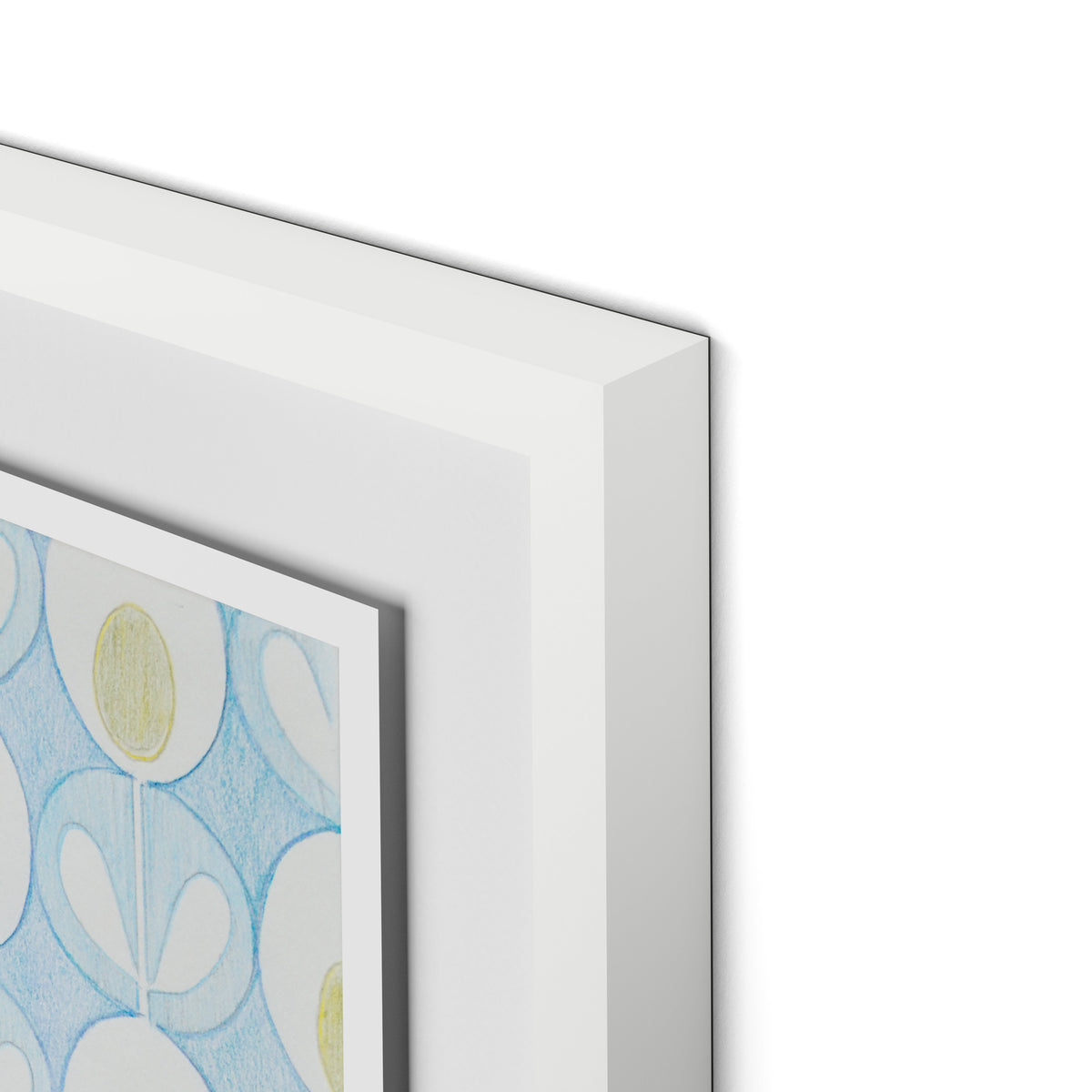 BAA Framed Paper / 18 x 24 in / White