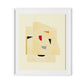 Dance Study 7 Framed Paper / 27.5 x 32 in / White