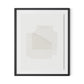 Box Framed Paper / 26 x 32 in / Black
