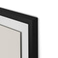 Structure 2 Framed Paper / 26.5 x 32 in / Black