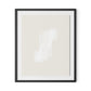 Structure 2 Framed Paper / 26.5 x 32 in / Black