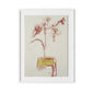 Rubbings 3 Framed Paper / 24 x 32 in / White