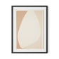 Drawing Closer Framed Paper / 24 x 32 in / Black