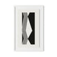 Touch Framed Paper / 20.5 x 32 in / White
