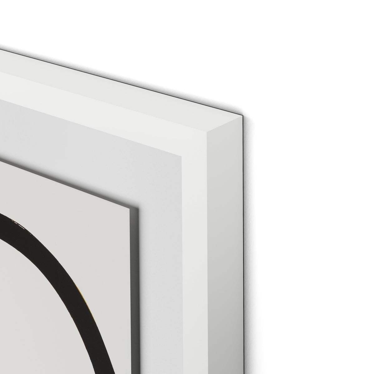 Imperfect Present Framed Paper / 24 x 32 in / White