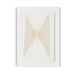 Quiet Now Framed Paper / 24 x 32 in / White