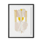 Shield III Framed Paper / 24 x 32 in / Black
