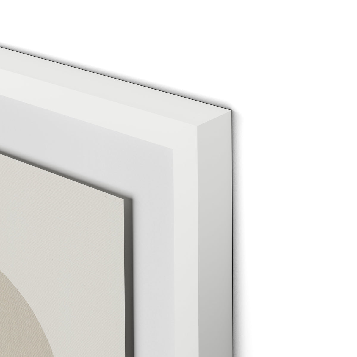 A Small Doorway Framed Paper / 26 x 32 in / White