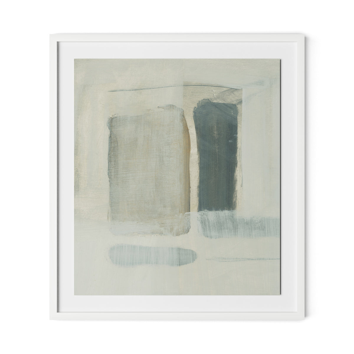 Moment Framed Paper / 28.5 x 32 in / White
