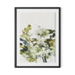 Summer Days Framed Paper / 24 x 32 in / Black