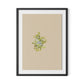 Botanical V Framed Paper / 24 x 32 in / Black