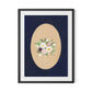 Vignette VII Framed Paper / 24 x 32 in / Black