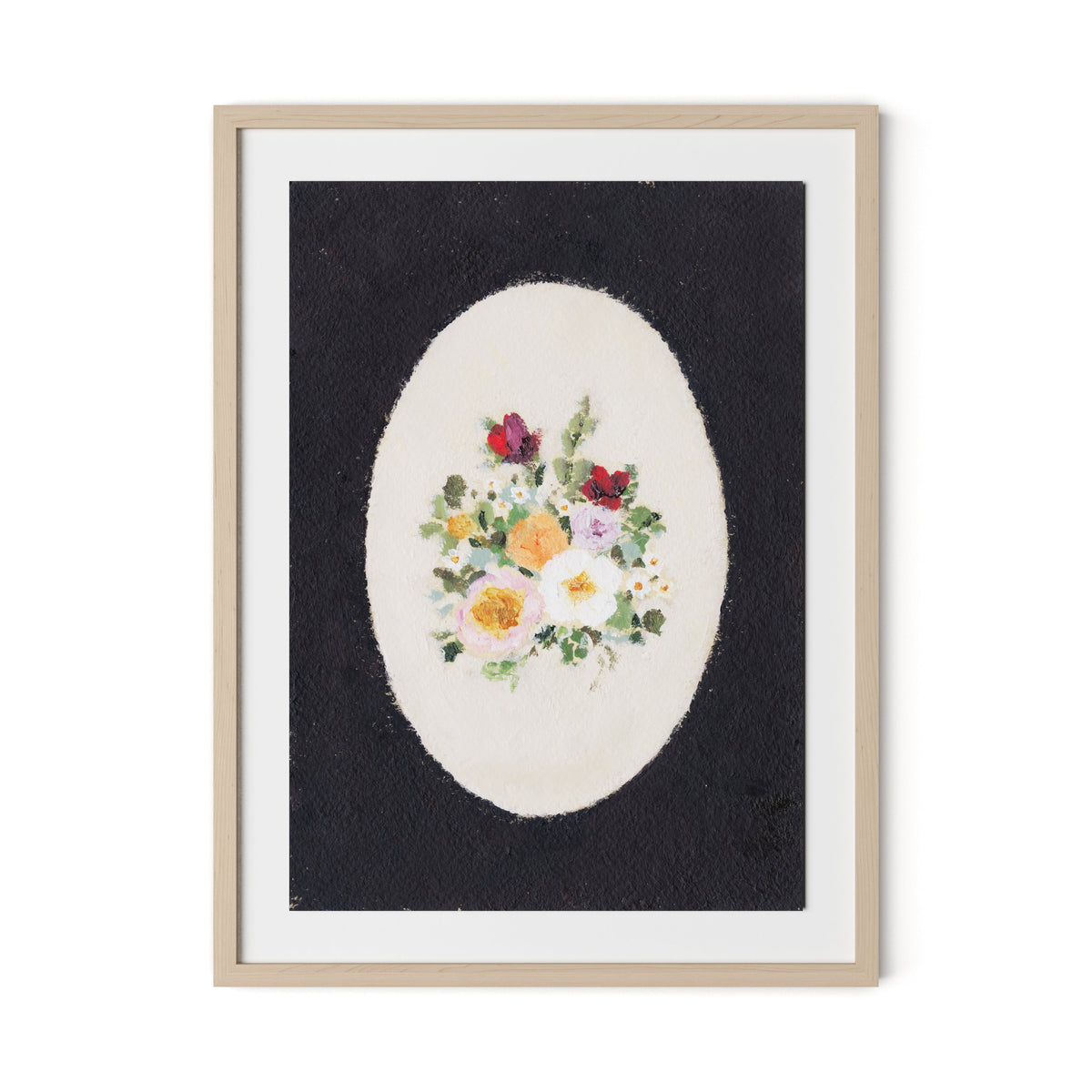 Vignette IV Framed Paper / 24 x 32 in / Natural Maple