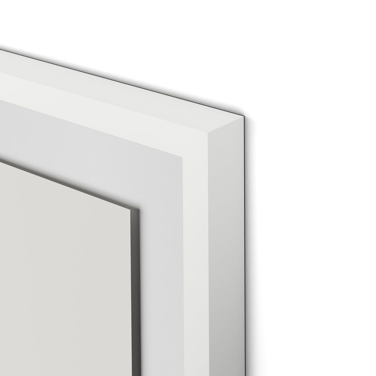 Magnolia Framed Paper / 28 x 32 in / White