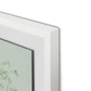 Sage Cosmos Framed Paper / 24 x 32 in / White