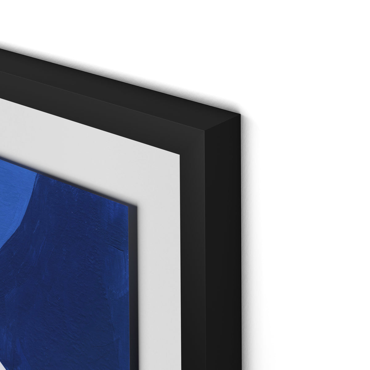 Gallinule No. 6 Framed Paper / 26 x 32 in / Black