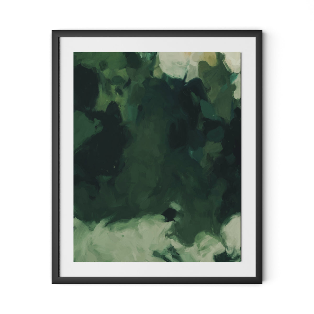 Beneath the Sea Framed Paper / 26.5 x 32 in / Black