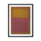 Composition Deep Framed Paper / 24 x 32 in / Black
