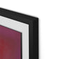 Composition Violet Framed Paper / 24 x 32 in / Black