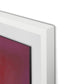 Composition Violet Framed Paper / 24 x 32 in / White