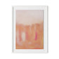 Marakech Framed Paper / 24 x 32 in / White