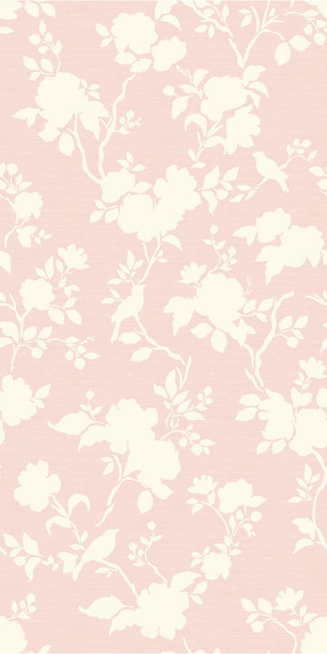 Image of Camellia Bloom in Pink Wallpaper