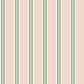 Image of Charlie Stripe in Blush/Leaf Wallpaper
