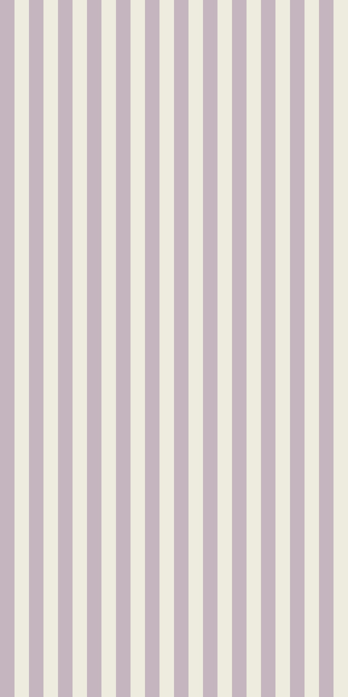 Image of Classic Stripe in Lilac Wallpaper