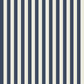 Image of Classic Stripe in Navy Wallpaper