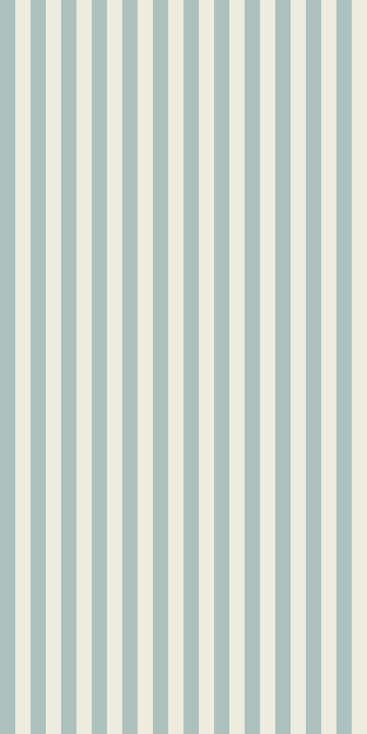 Image of Classic Stripe in Seafoam Wallpaper